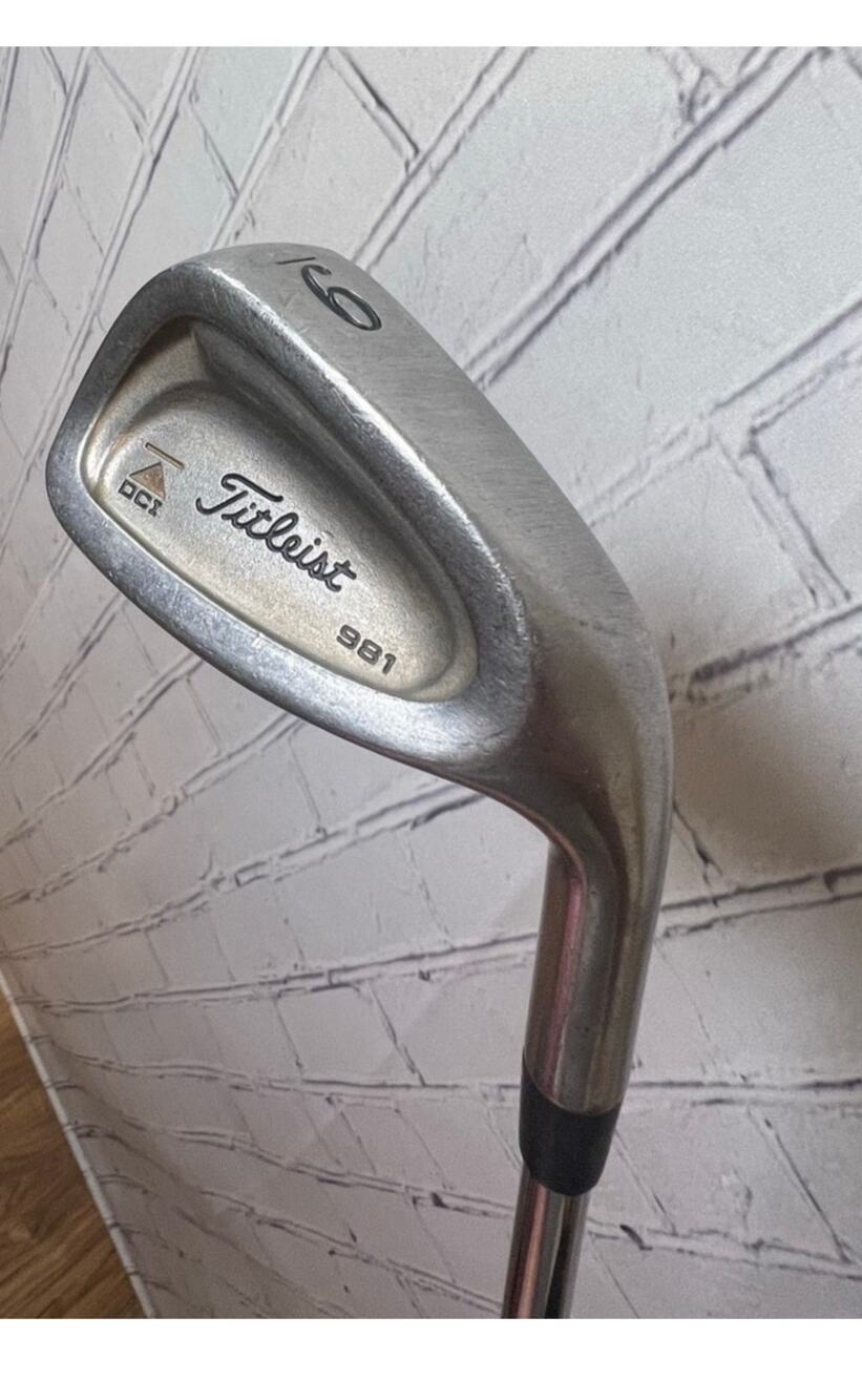 Titleist DCI 981 6 Iron RH Steel Shaft Golf Pride Grip Vintage Golf Club